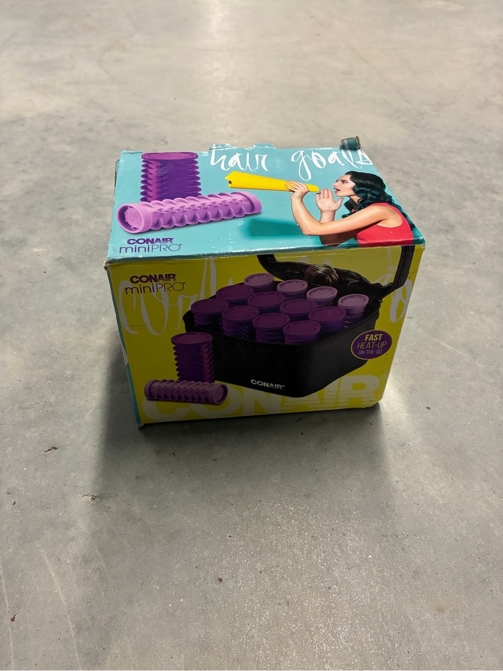 Conair miniPRO Purple Hot Rollers Set - Women Hair Styling